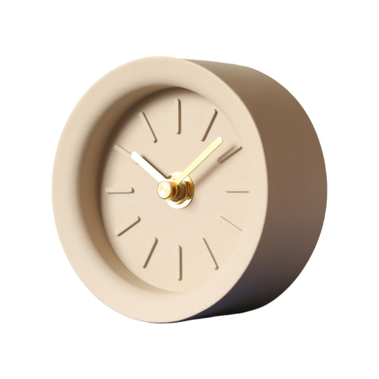 The Cement Desk Clock