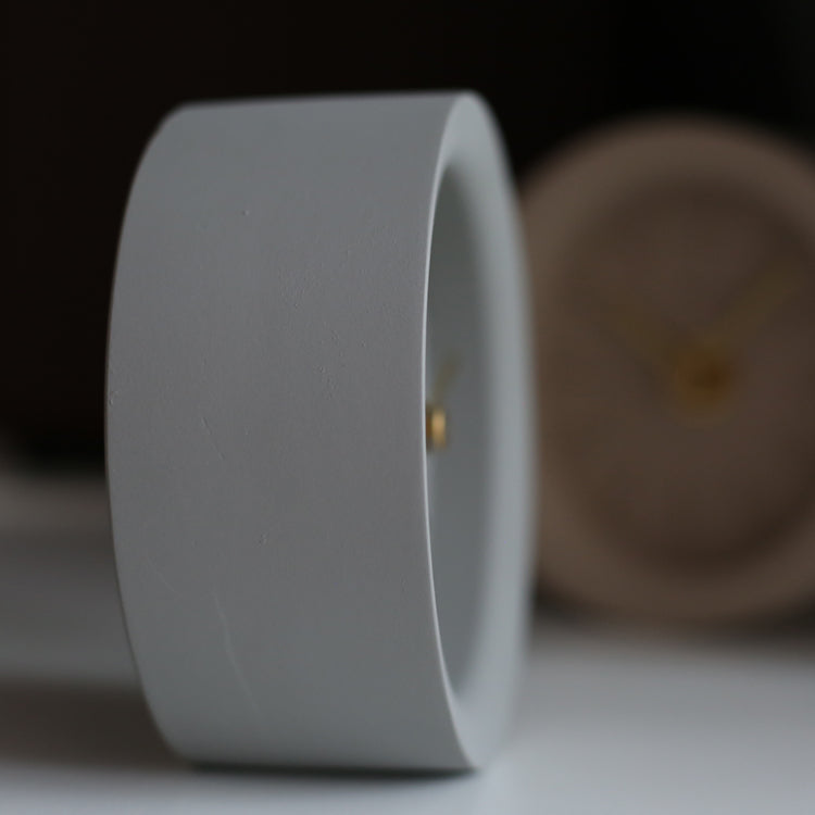 The Cement Desk Clock