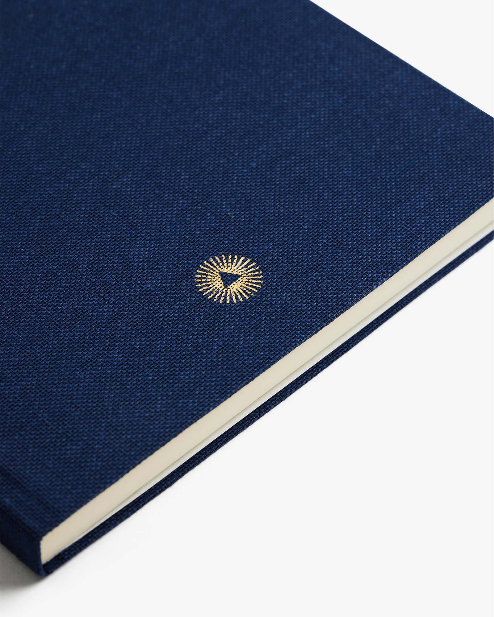 The Ruled Minimalist Notebook | Bound Linen Canvas