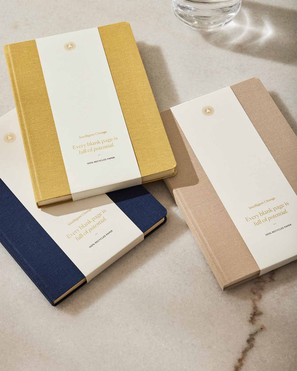 The Ruled Minimalist Notebook | Bound Linen Canvas