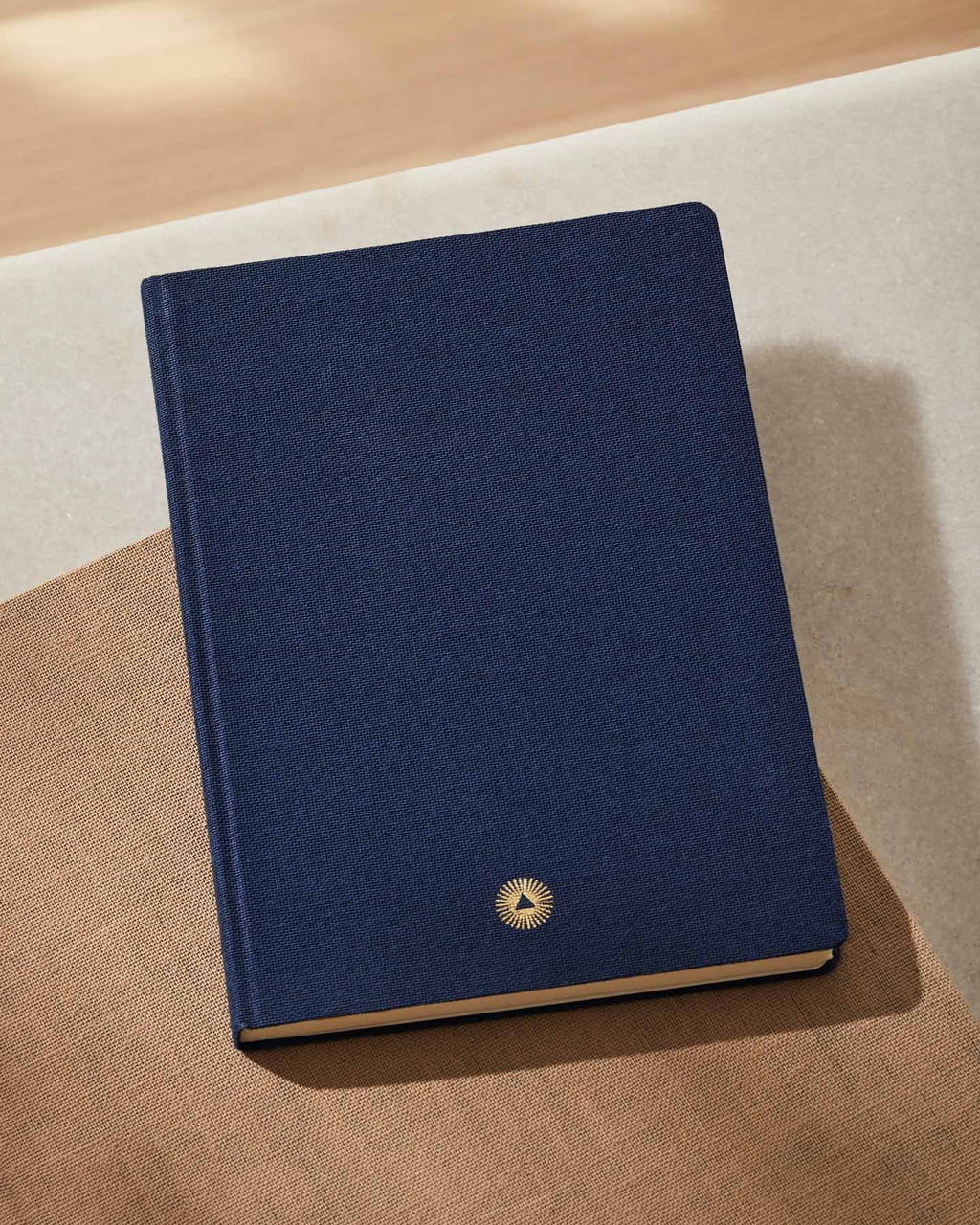 The Ruled Minimalist Notebook | Bound Linen Canvas