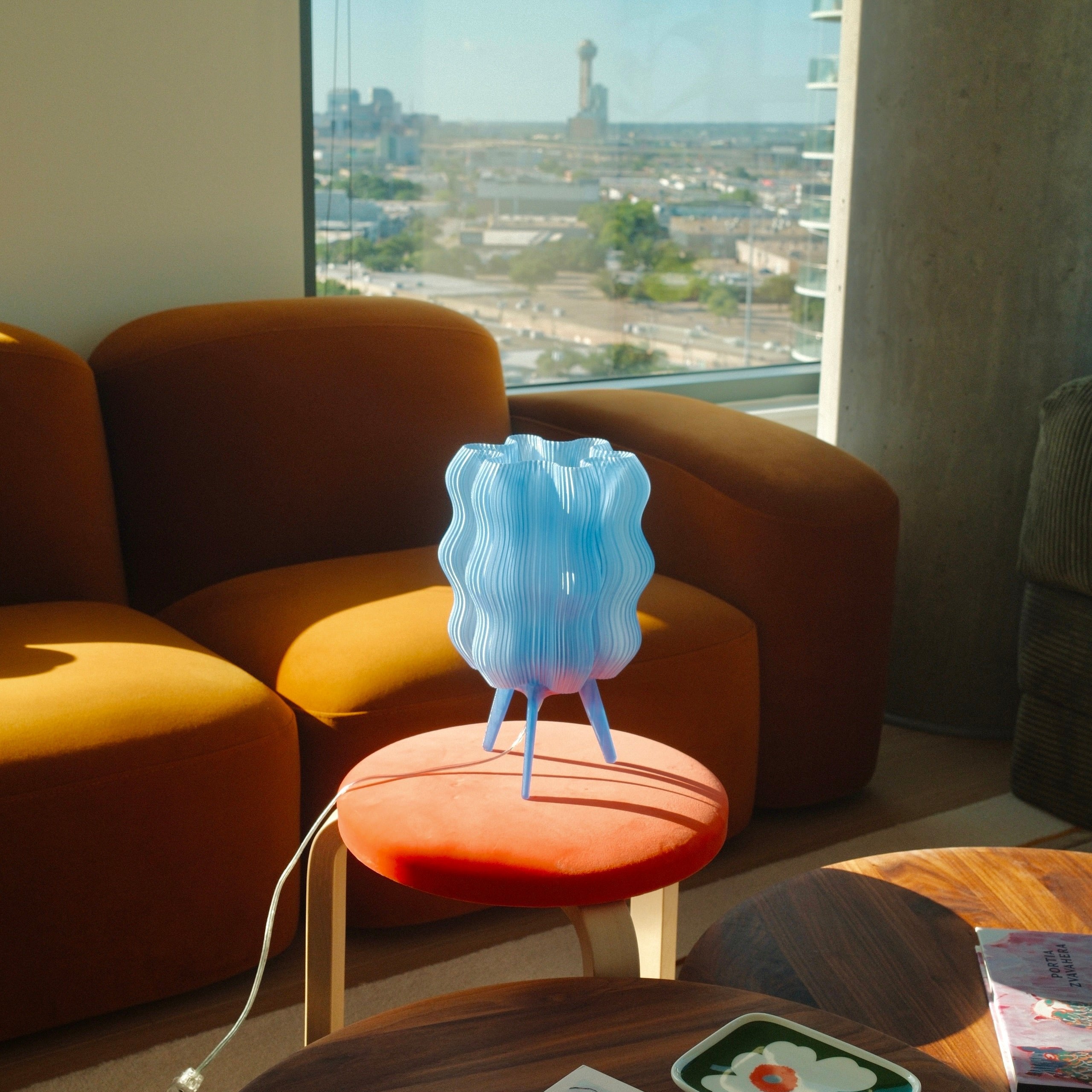 The Pleated Ambient Lamp