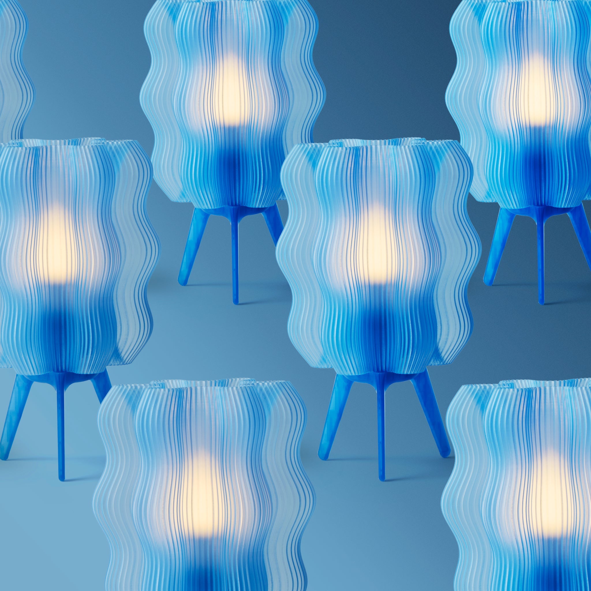 The Pleated Ambient Lamp