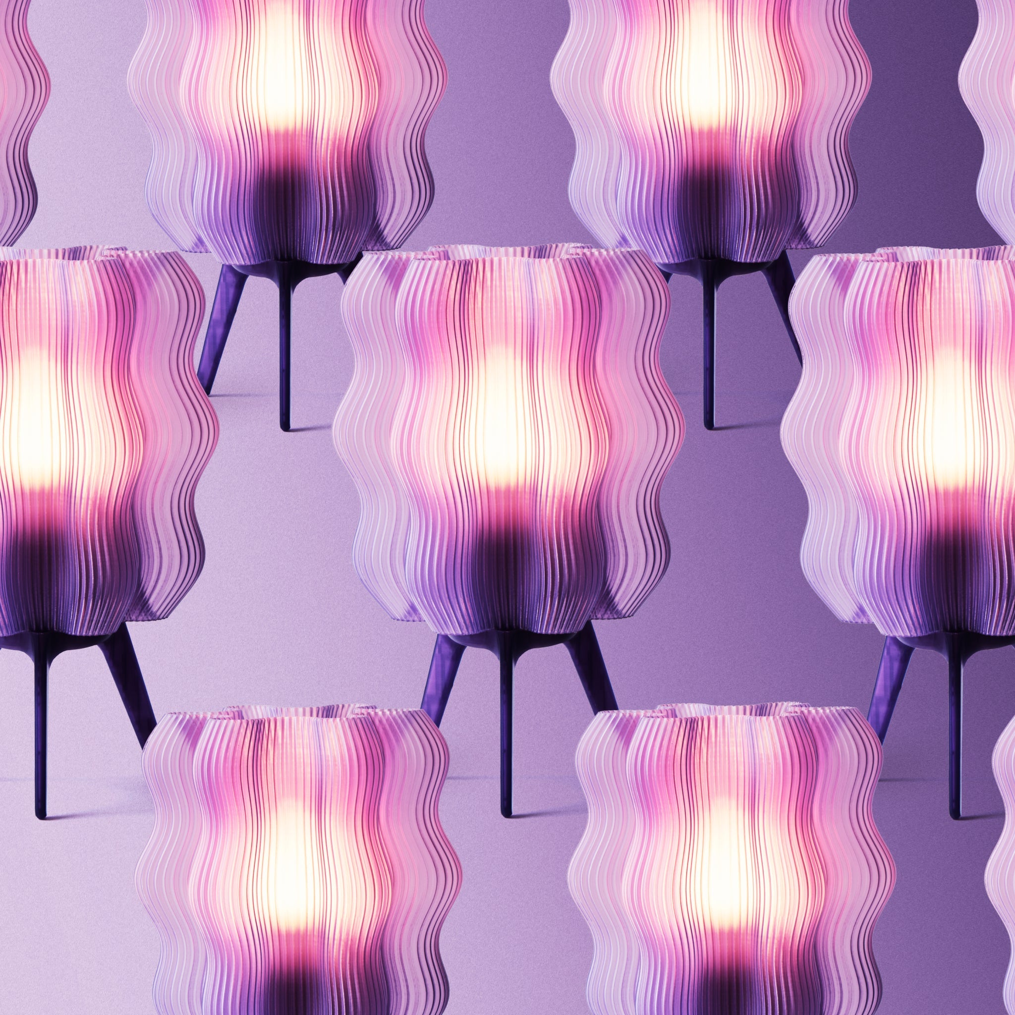 The Pleated Ambient Lamp