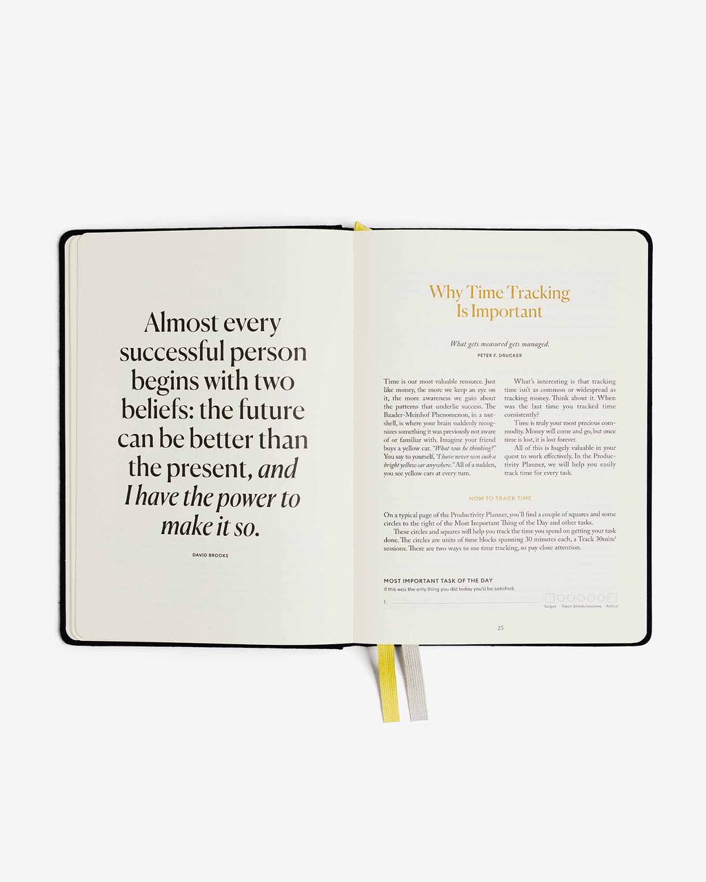 The Quarterly Focus Planner | Bound Linen Ledger