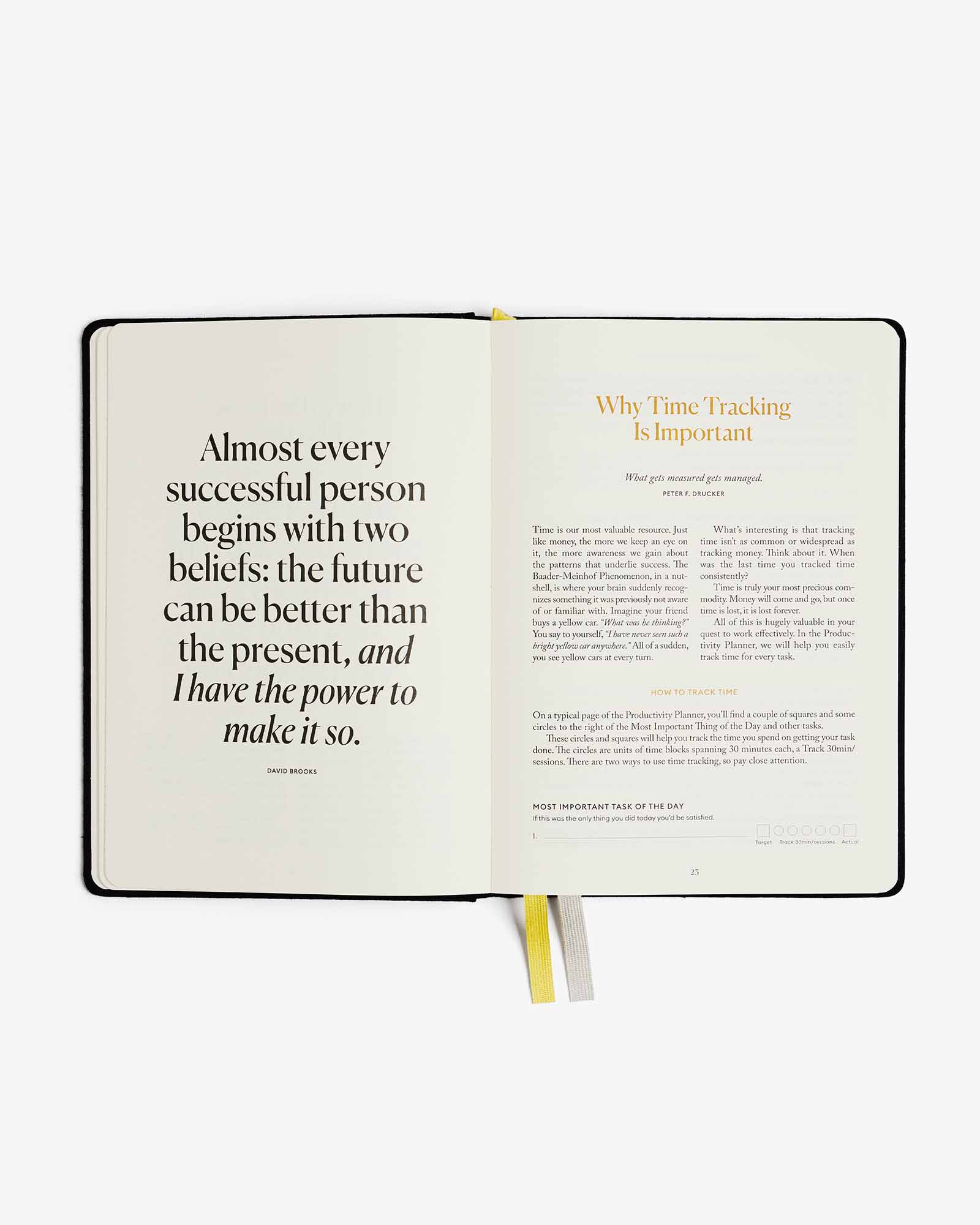 The Quarterly Focus Planner | Bound Linen Ledger