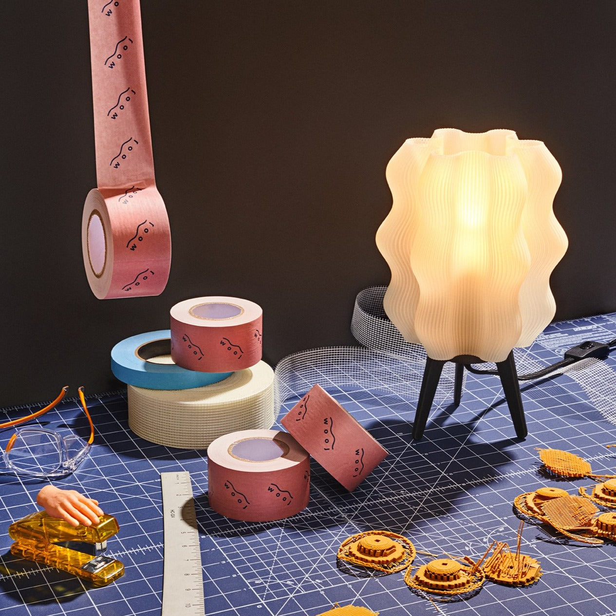 The Pleated Ambient Lamp
