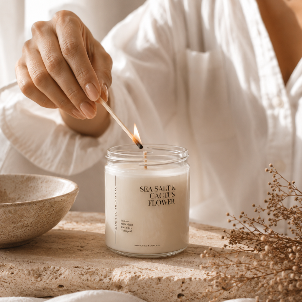 The Sea Salt & Cactus Flower Candle
