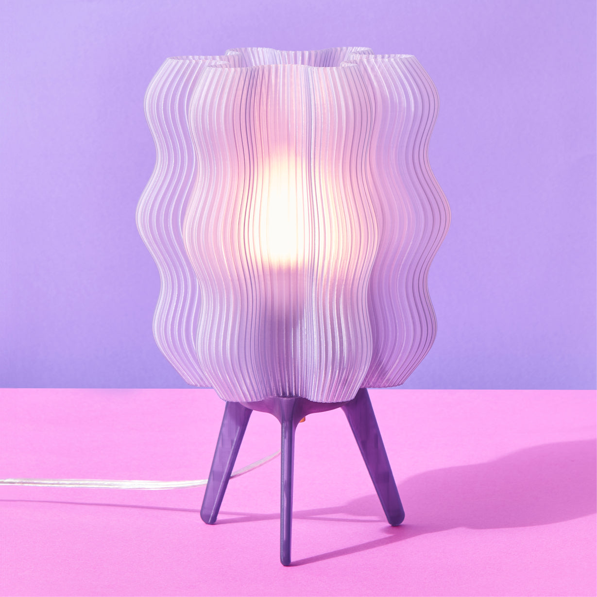 The Pleated Ambient Lamp