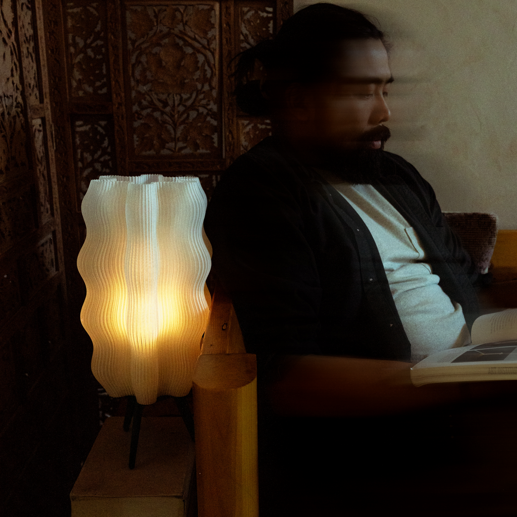The Pleated Ambient Lamp